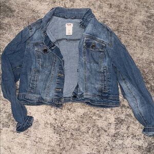 Mossimo Supply Co. crop Classic Blue Jean Jacket